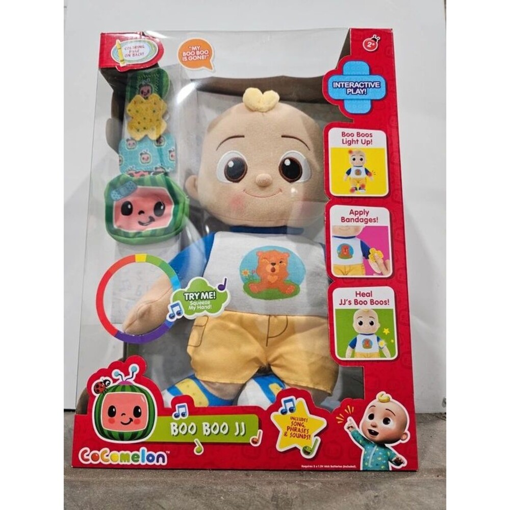 CoComelon Boo Boo JJ Interactive Plush Doll New in Box